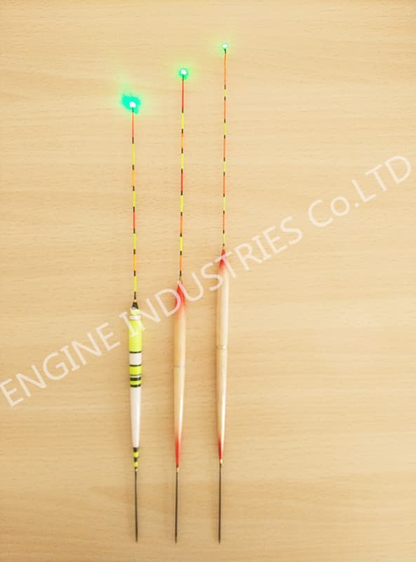 LED fishing float substitutable tail fresh water float